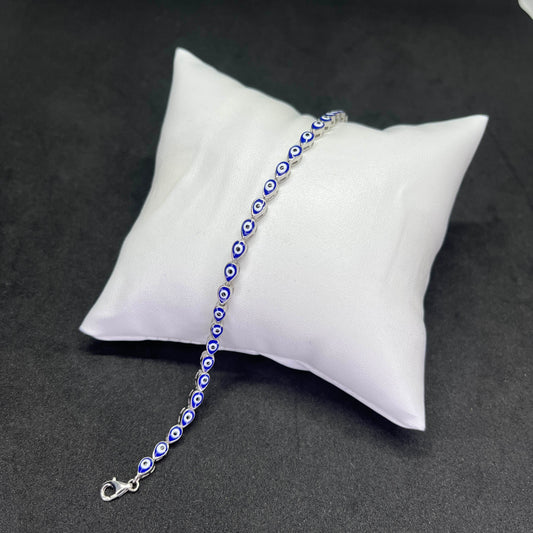 Women’s Evil Eye 925 Silver Protection Bracelet