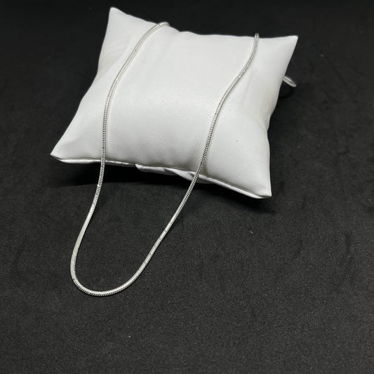 Men’s Sleek Snake Chain in Real 925 Silver