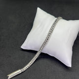 Men’s Woven 925 Sterling Silver Bracelet