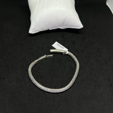 Men’s Herringbone 925 Sterling Silver Bracelet