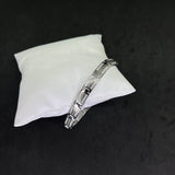 Men’s Greek Key 925 Sterling Silver Bracelet