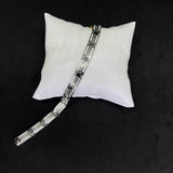 Men’s Greek Key 925 Sterling Silver Bracelet