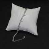 Womens Butterfly Charm Bracelet in Real 925 Silver